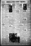 Holland City News, Volume 81, Number 39: September 25, 1952