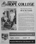 News from Hope College, Volume 17.1: August, 1985