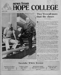 News from Hope College, Volume 19.5: April, 1988 by Hope College