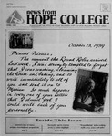 News from Hope College, Volume 20.5: April, 1989