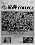 News from Hope College, Volume 23.1: August, 1991