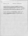 Letter from A. C. Van Raalte to Henrik P. Scholte