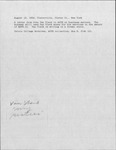 Letter from John Van Vleck to A. C. V. R.