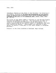 "Synodical Reports on the State of the Churches," by Cornelius C. Van Arsdale, Printed in The Acts and Proceedings of the General Synod of the Reformed Protestant Dutch Church in North America, Convened in the City of Williamsburgh [New Yorkl, June, 1852, pp. 228-233. by Cornelius C. Van Arsdale