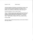 The Articles and Regulations of the Michigan Lake Shore Ministerial Association Adopted On This Date Followed by the Minutes of the Organization from August 2, 1869, to December 5, 1876