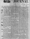 Full Report of "The Hollanders. Quarter-Centennial Anniversary of the Setlement of Holland, Michigan. Speeches of Rev. Dr. A.C. Van Raalte, Isaac Fairbanks, and H. D. Post. A Letter from Governor Baldwin." In the Allegan Journal, p. 1. by A. C. Van Raalte, Isaac Fairbanks, H. D. Post, and Baldwin