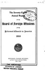 78th Annual Report of the Board of World Missions
