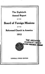 80th Annual Report of the Board of World Missions