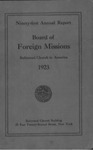 91st Annual Report of the Board of World Missions