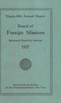 95th Annual Report of the Board of World Missions