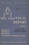 119th Annual Report of the Board of World Missions by Reformed Church in America