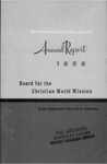 127th Annual Report of the Board of World Missions by Reformed Church in America