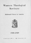 Western Theological Seminary Catalog: 1908-1909