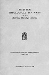 Western Theological Seminary Catalog: 1946-1947