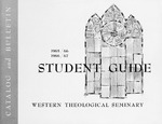 Western Theological Seminary Catalog: 1965-1967