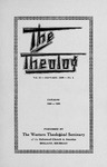 The Theolog, Volume 12, Number 1: January 1939 by Western Theological Seminary