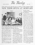 The Theolog: Fall 1962 by Western Theological Seminary